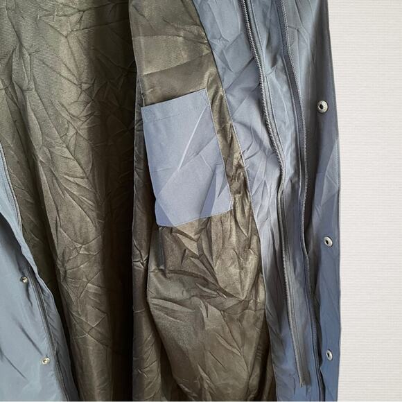 Sunice Alan Full Length Coach's Coat Mens Large Navy Blue Basic Windbreaker - Picture 9 of 13